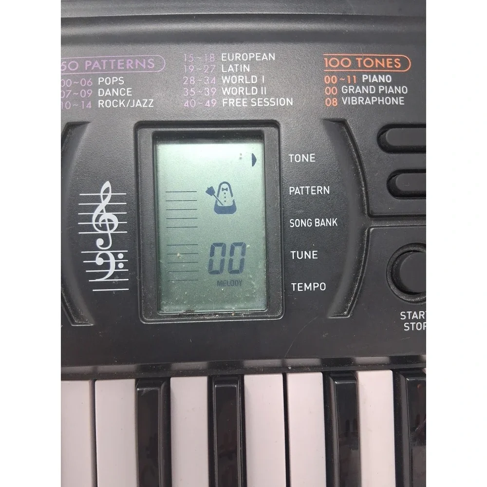 Casio SA-76 44-Key Mini Keyboard Piano Tested Working Great
